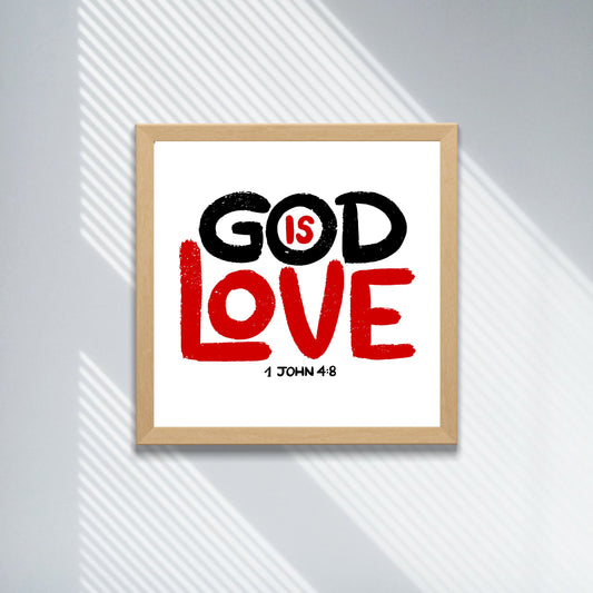 God Is Love Printable Scripture