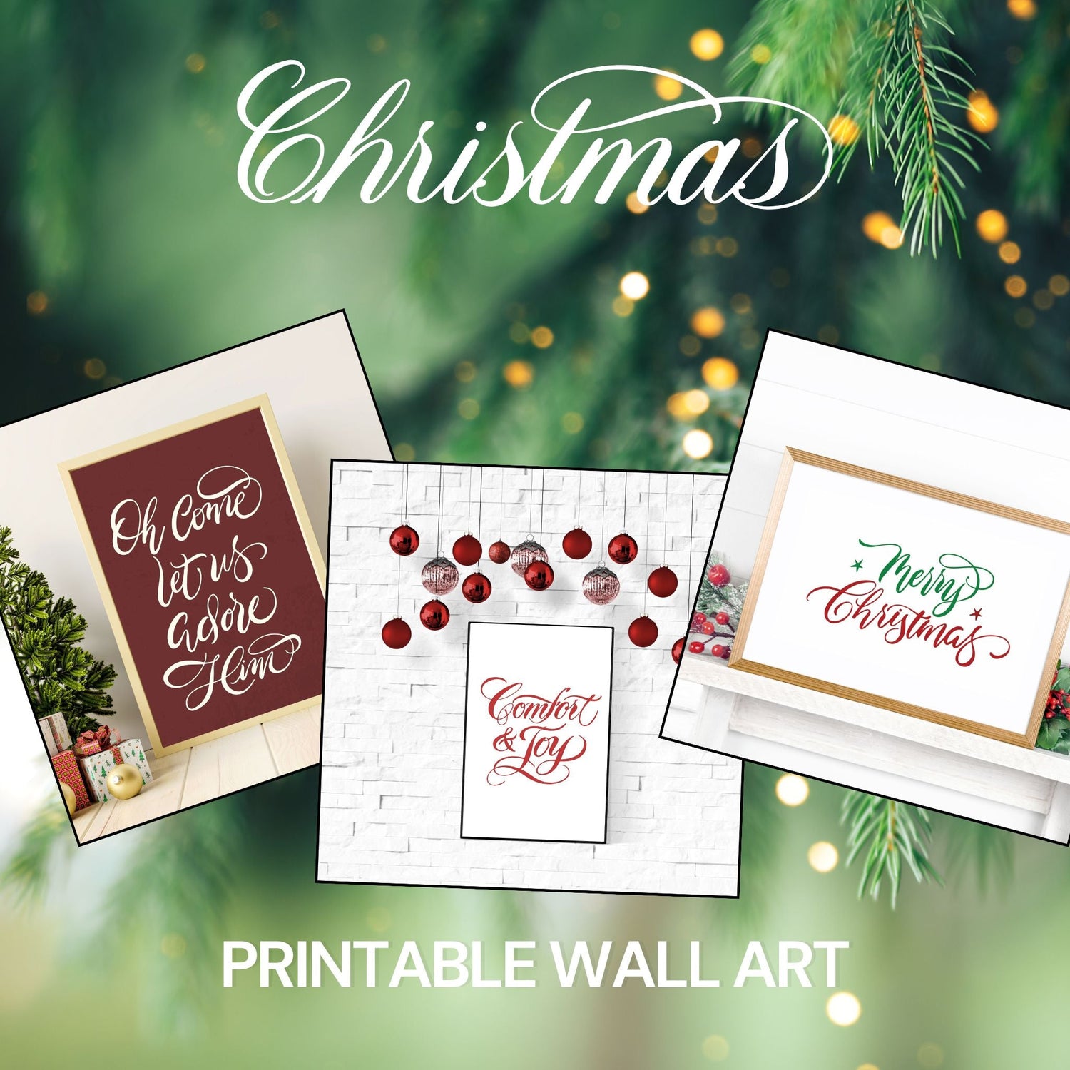 Christmas Printable Wall Art